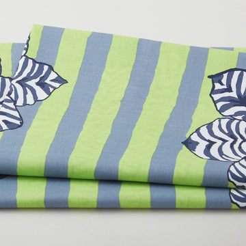Kaffe Fassett Collective August 2023 - Zebra Lily Green 2 Yard Cut