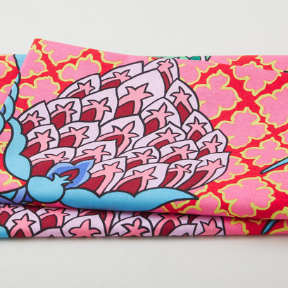 Kaffe Fassett Collective February 2024 - Paisley Flower Fuchsia 2 Yard Cut