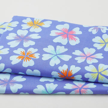 Kaffe Fassett Collective February 2024 - Petals Blue 2 Yard Cut