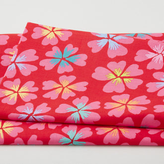 Kaffe Fassett Collective February 2024 - Petals Red 2 Yard Cut