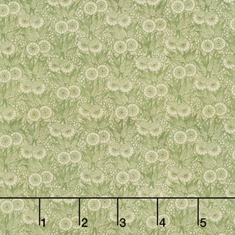 Eclectic Elements - Palette Tiny Print Green Yardage