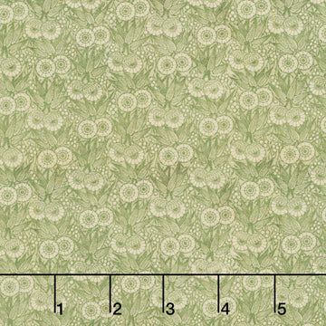 Eclectic Elements - Palette Tiny Print Green Yardage