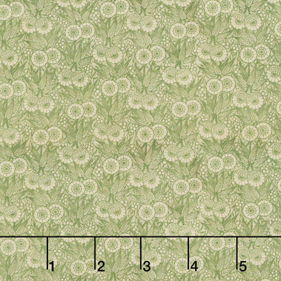 Eclectic Elements - Palette Tiny Print Green Yardage