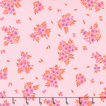 Tula Pink's True Colors - What a Ditz Pink Lemonade Yardage