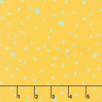 Tula Pink's True Colors - Space Sprinkles Papaya Yardage