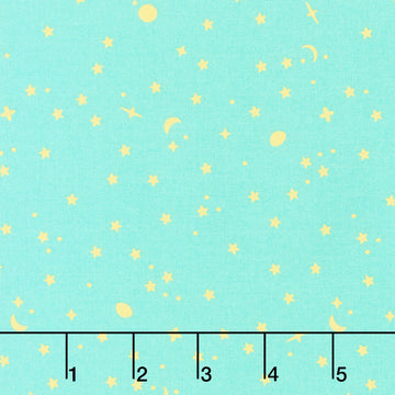 Tula Pink's True Colors - Space Sprinkles Seaglass Yardage