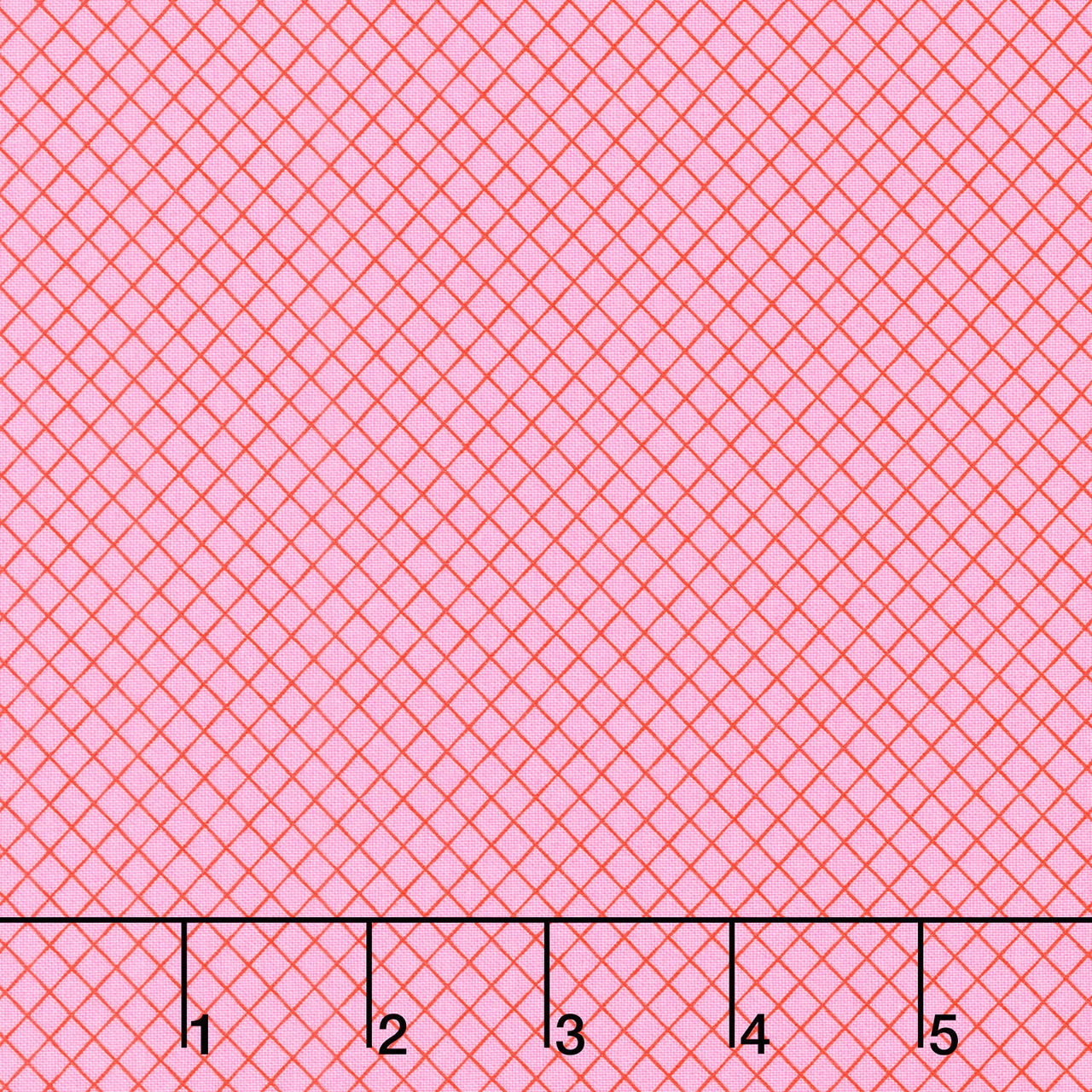 Tula Pink's True Colors - On the Grid Bubblegum Yardage