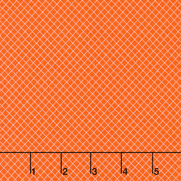 Tula Pink's True Colors - On the Grid Salmon Yardage