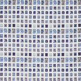Eclectic Elements - Palette Indigo Stamps Yardage