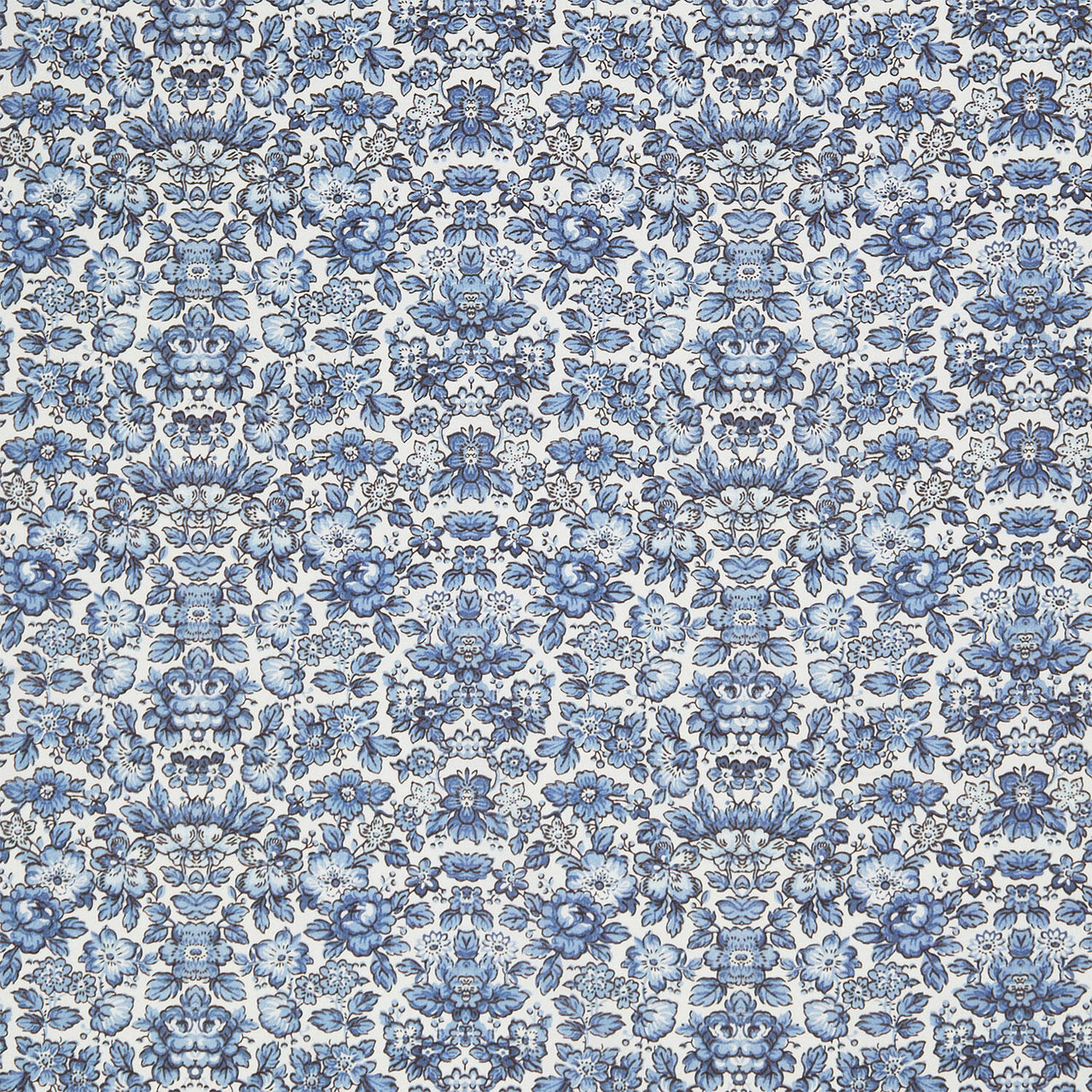 Eclectic Elements - Palette Indigo Wallpaper Yardage