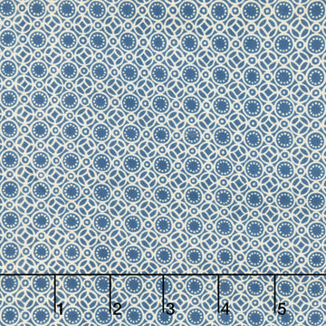 Eclectic Elements - Palette Indigo Tiny Print Yardage