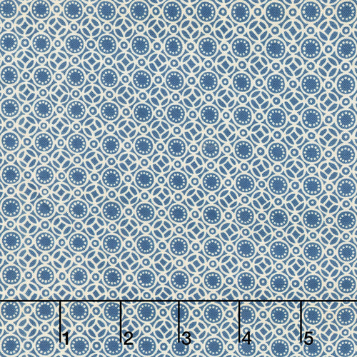Eclectic Elements - Palette Indigo Tiny Print Yardage