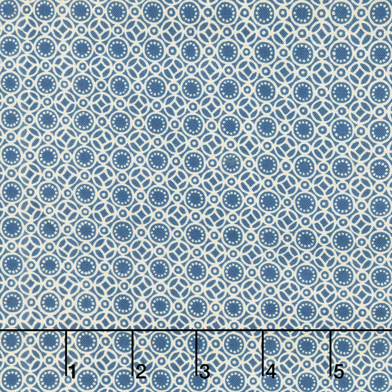 Eclectic Elements - Palette Indigo Tiny Print Yardage
