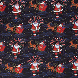 So Much Joy - Believe Santa Black Yardage