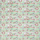So Much Joy - Snow People Ribbon Lime Yardage