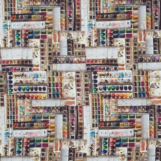 Eclectic Elements - Palette Watercolors Multi Yardage