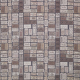 Eclectic Elements - Palette Tickets Charcoal Yardage