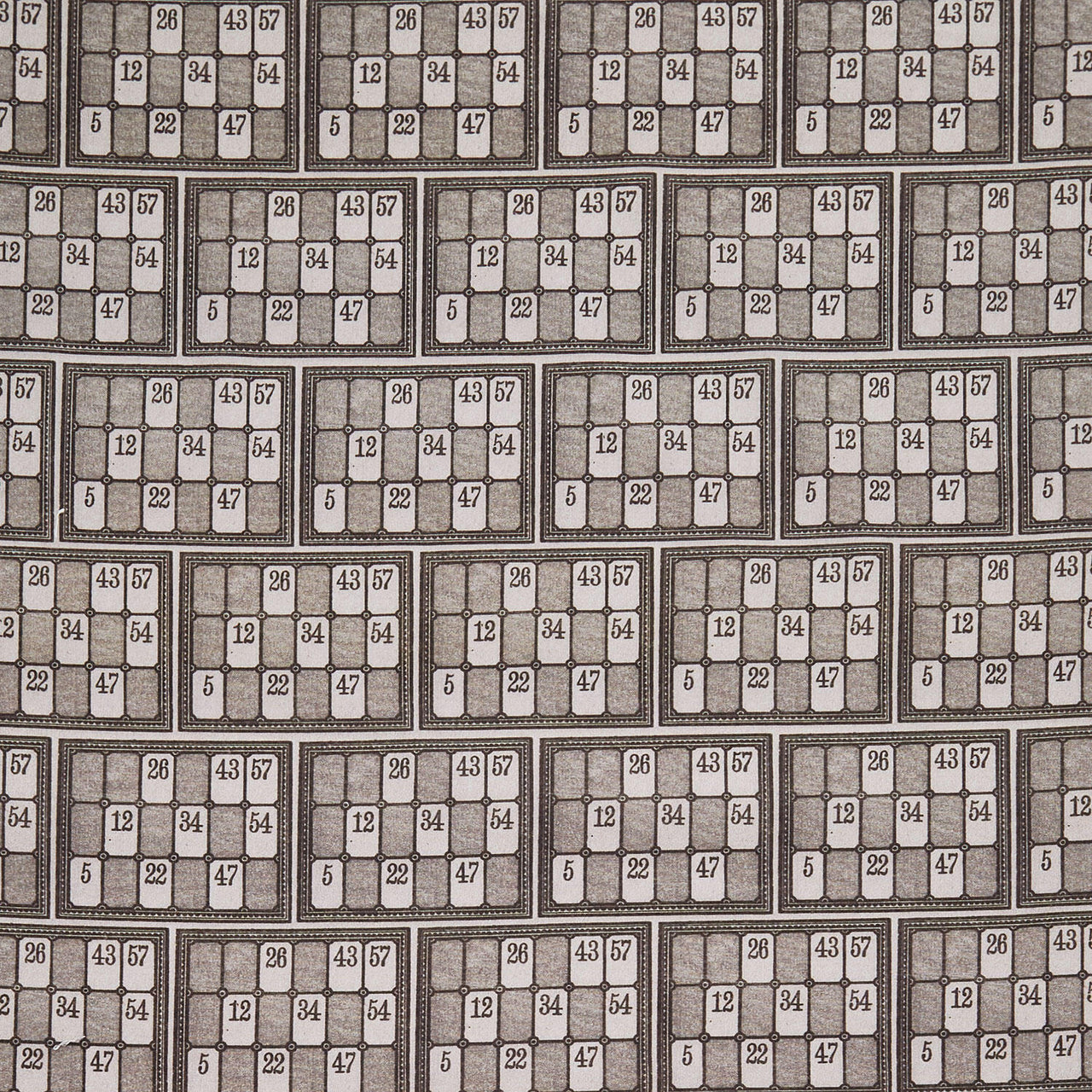 Eclectic Elements - Palette Numbers Charcoal Yardage