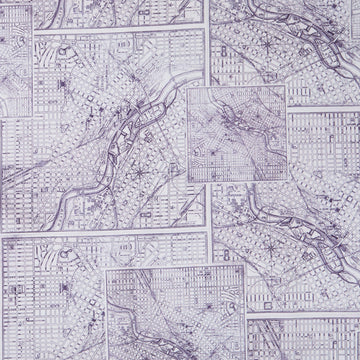 Eclectic Elements - Palette Map Purple Yardage