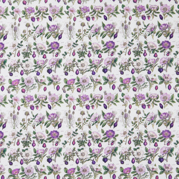 Eclectic Elements - Palette Botanical Purple Yardage