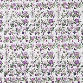 Eclectic Elements - Palette Botanical Purple Yardage