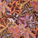 Kaffe Fassett Collective - August 2025 Bold Leaves Brown Yardage