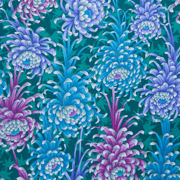 Kaffe Fassett Collective - August 2025 Spider Mums Cool Yardage