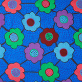 Kaffe Fassett Collective - August 2025 Floral Connections Blue Yardage