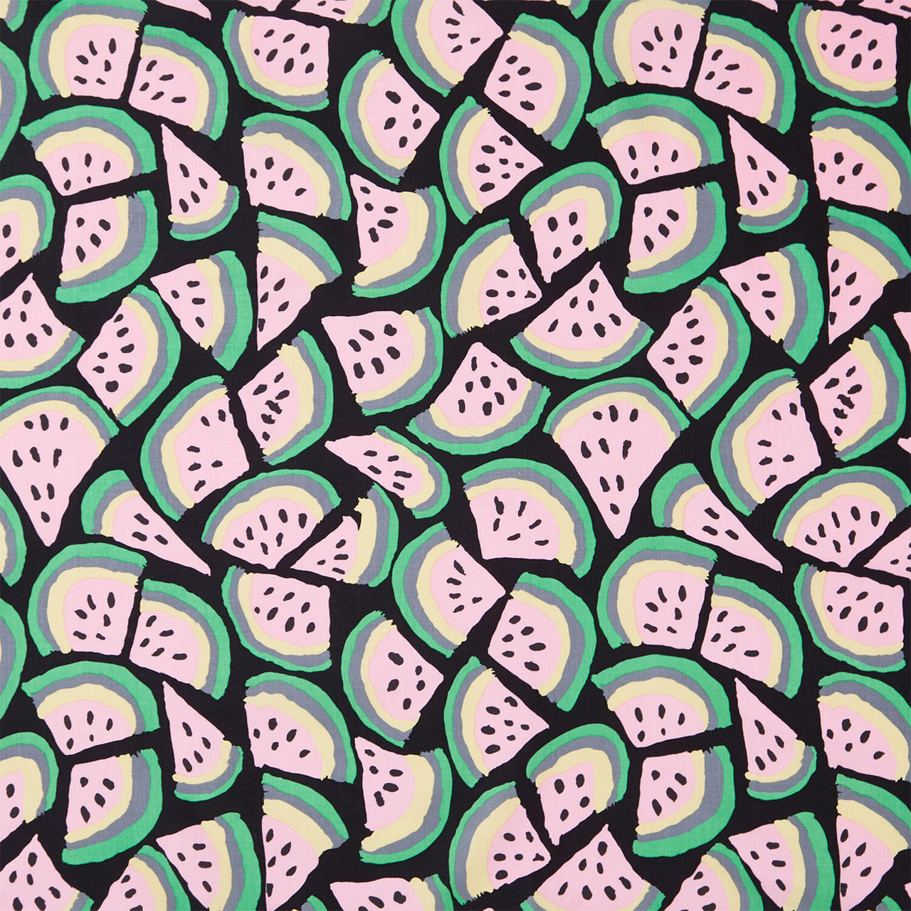 Kaffe Fassett Collective - August 2025 Slice Black Yardage