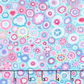 Kaffe Fassett Collective - August 2025 Paperweight Aqua Yardage