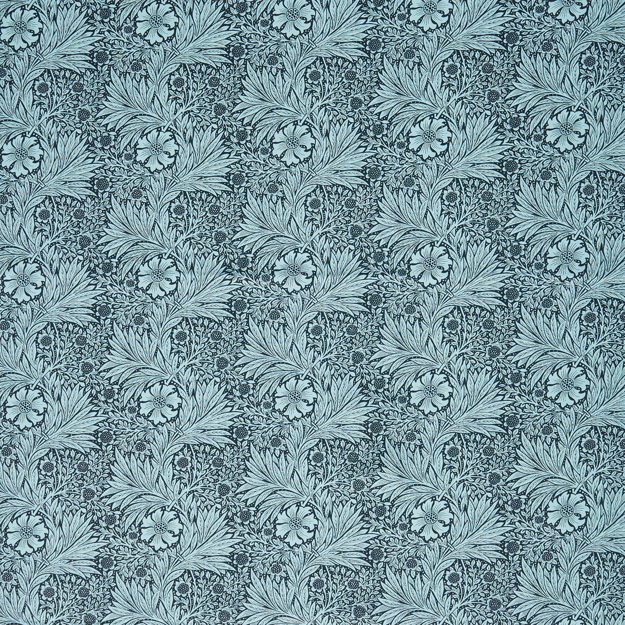 Bedford Park - Marigold Teal Yardage