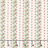 Bedford Park - Daffodil Stripe Ivory Yardage