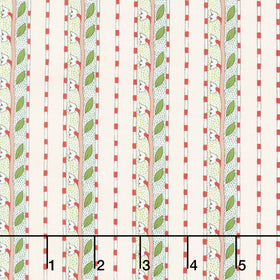 Bedford Park - Daffodil Stripe Ivory Yardage