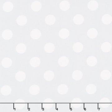 Graywork - True Colors Pom Pom Fog Yardage