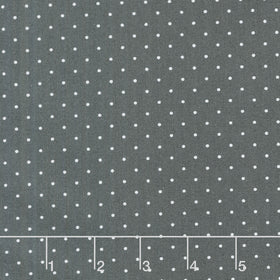Graywork - True Colors Tiny Dots Carbon Yardage