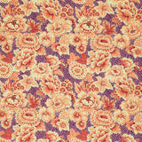 Kaffe Fassett: From the Archives - Floral with Dots Plum Yardage