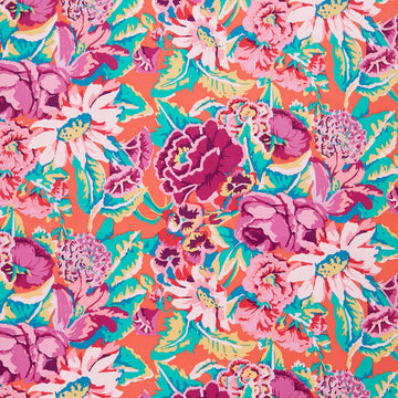 Kaffe Fassett: From the Archives - Floral Dance Magenta Yardage