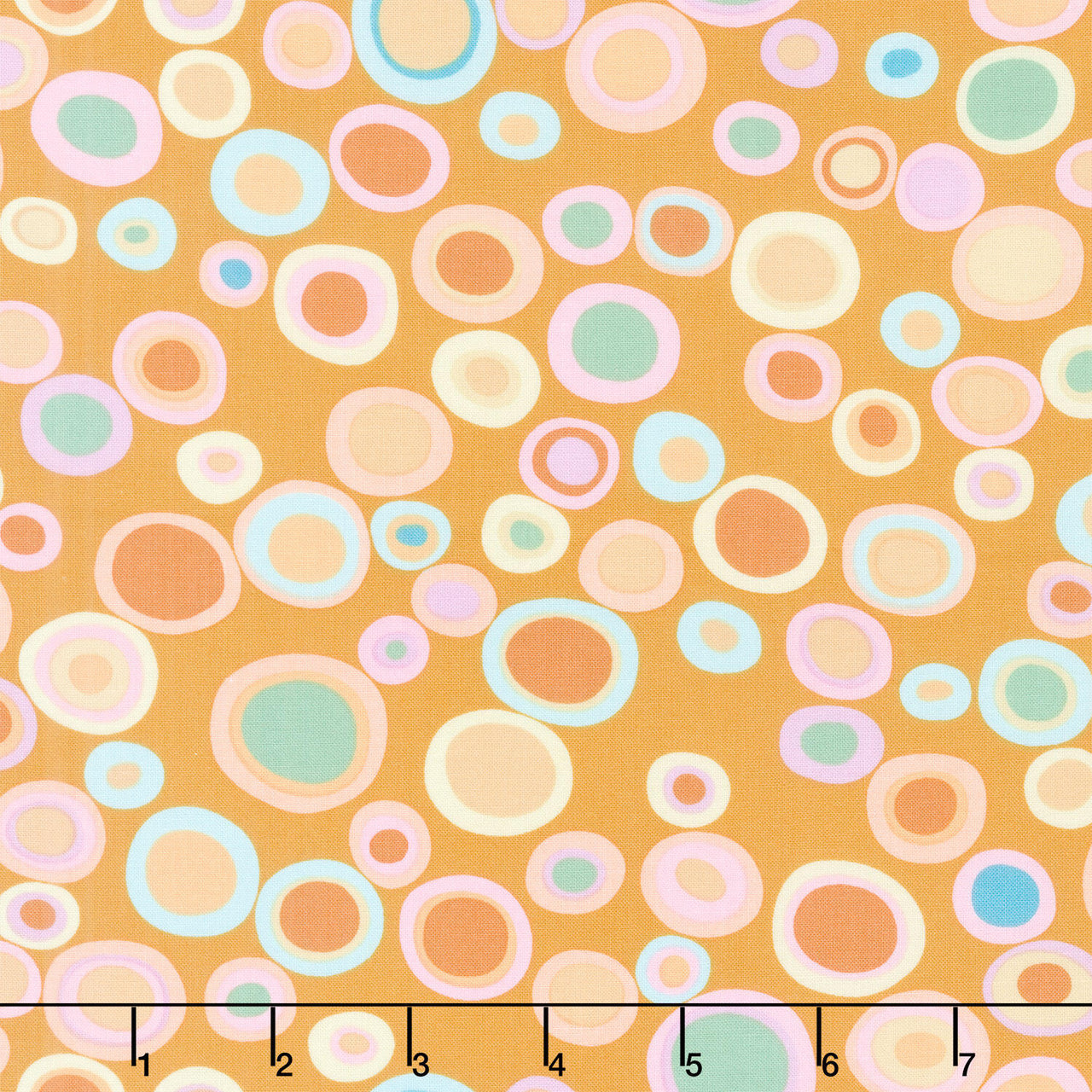 Kaffe Fassett: From the Archives - Bubbles Ochre Yardage