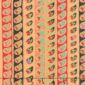 Kaffe Fassett: From the Archives - Paisley Stripe Antique Yardage