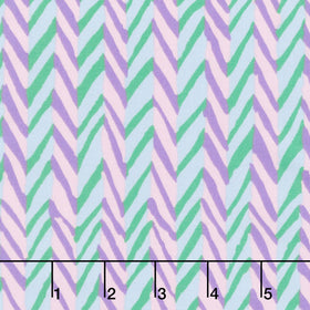 Kaffe Fassett Collective - February 2026 Herringbone Stripe Blue Yardage