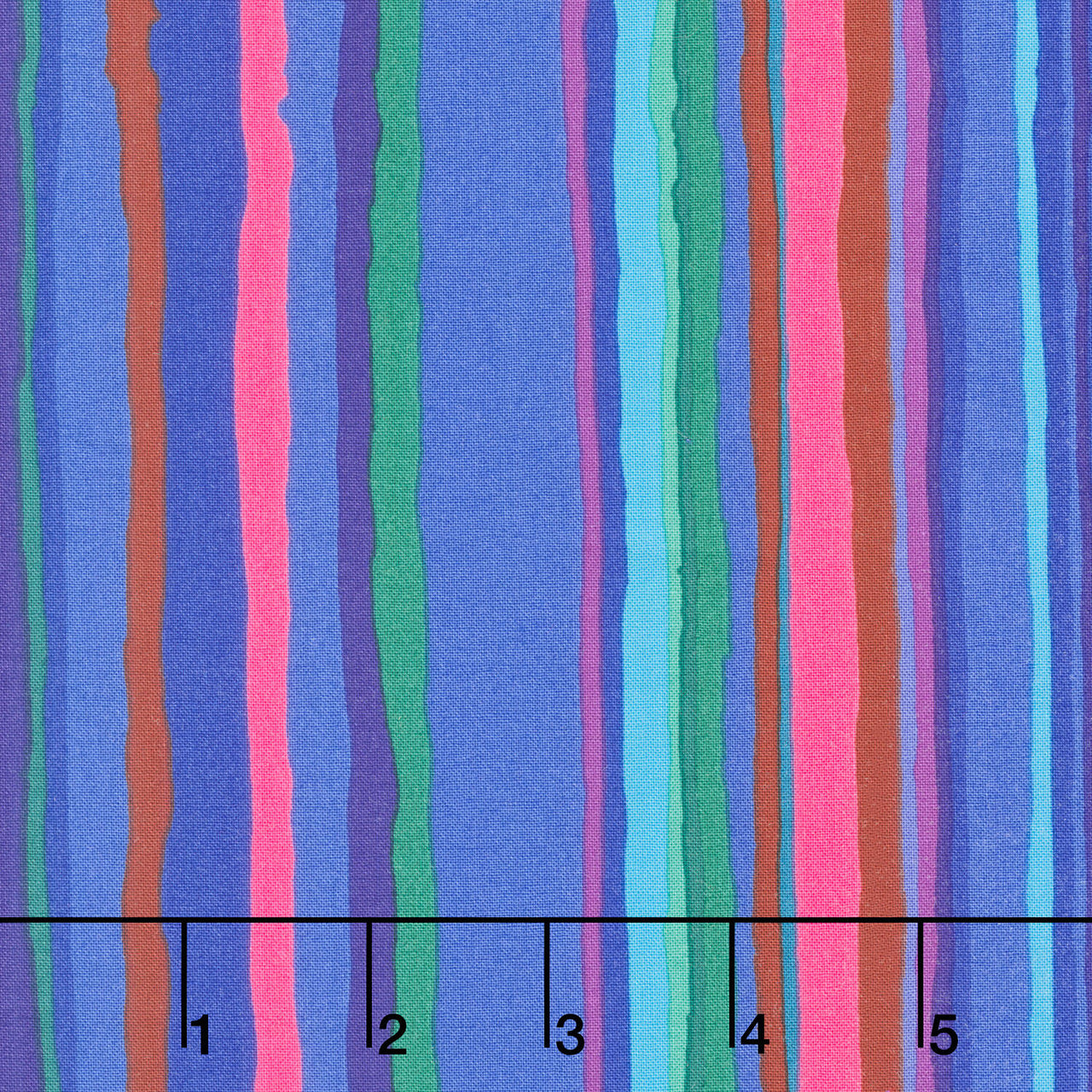 Kaffe Fassett Collective - February 2026 Echo Stripe Blue Yardage