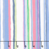 Kaffe Fassett Collective - February 2026 Echo Stripe Pastel Yardage