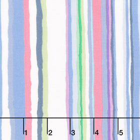 Kaffe Fassett Collective - February 2026 Echo Stripe Pastel Yardage