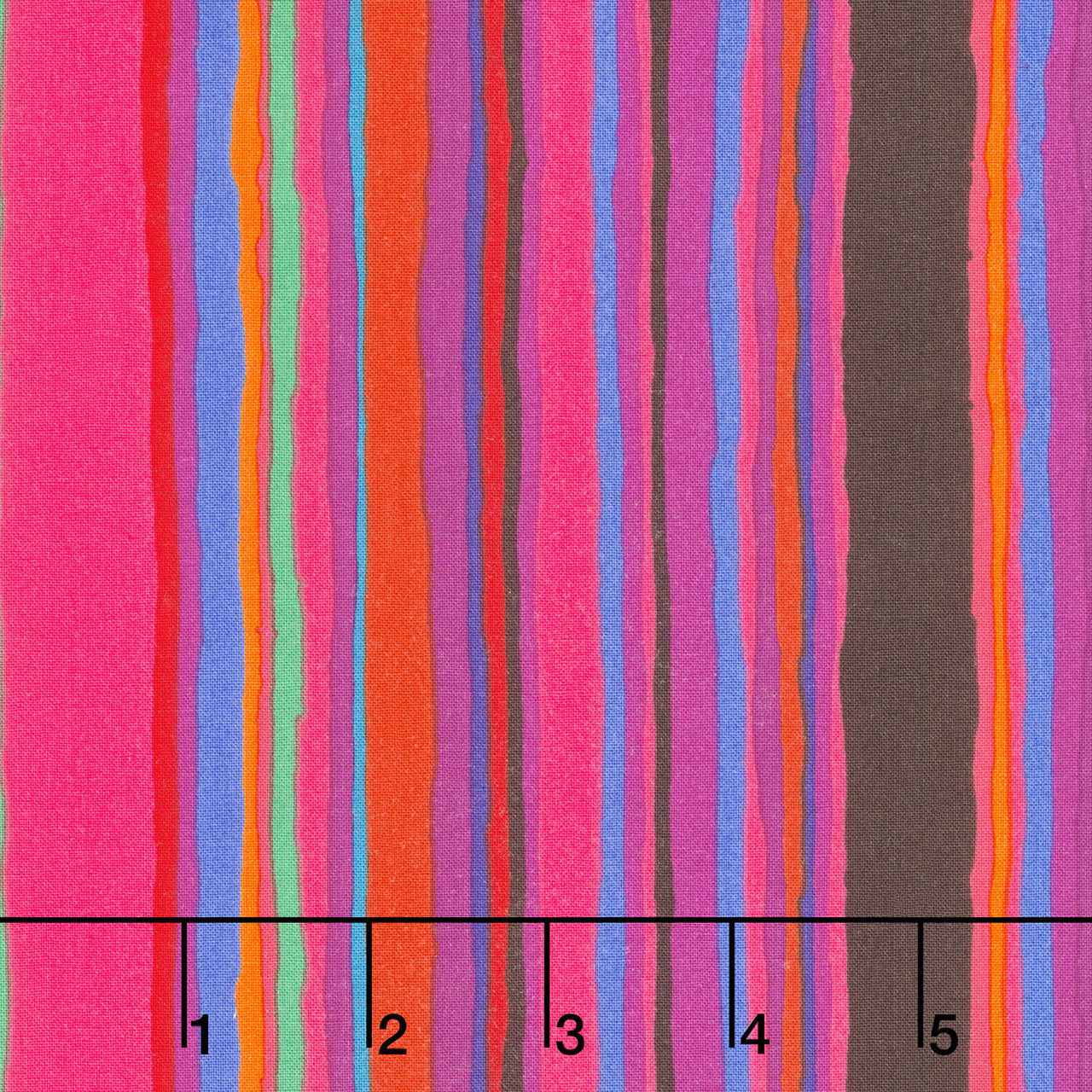 Kaffe Fassett Collective - February 2026 Echo Stripe Red Yardage