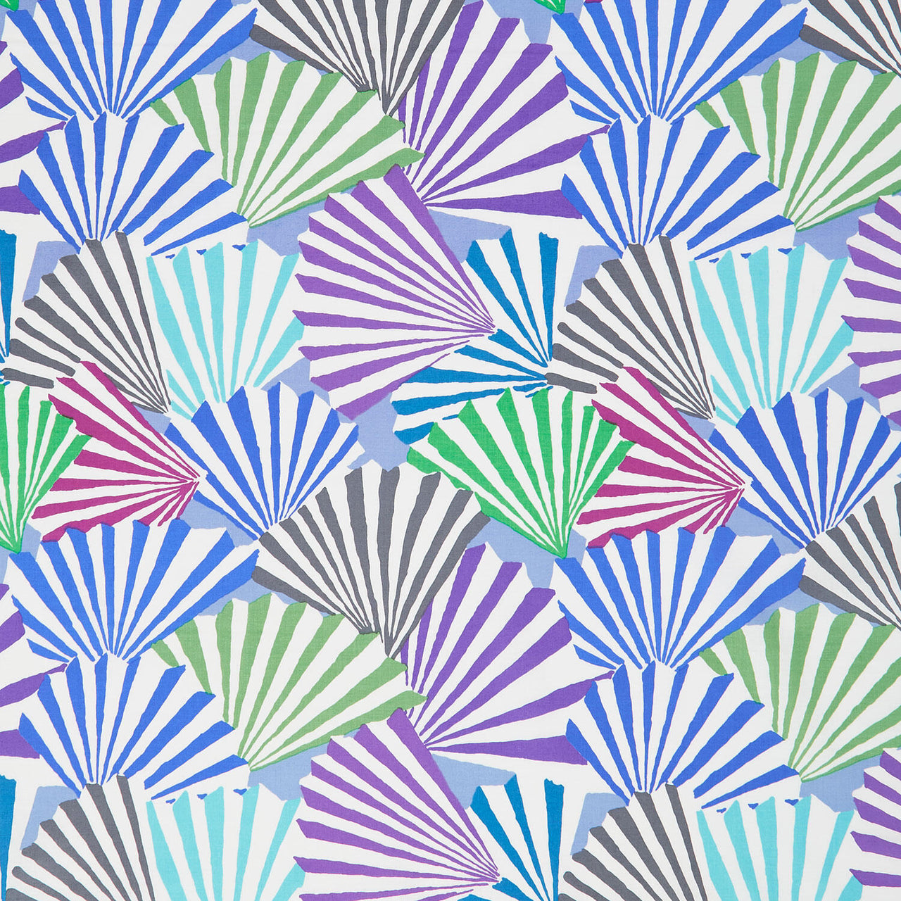 Kaffe Fassett Collective - February 2026 Fanfare Blue Yardage