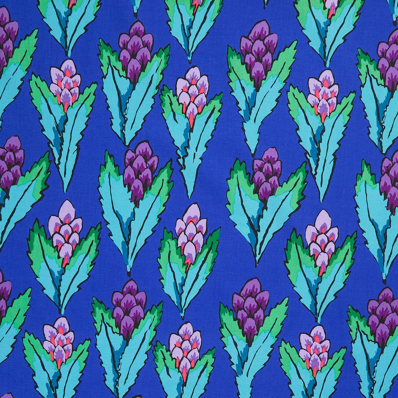 Kaffe Fassett Collective - February 2026 Hyacinth Blue Yardage