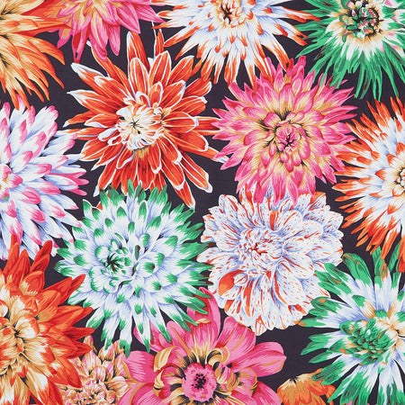 Kaffe Fassett Collective - February 2026 Cactus Dahlia Contrast Yardag