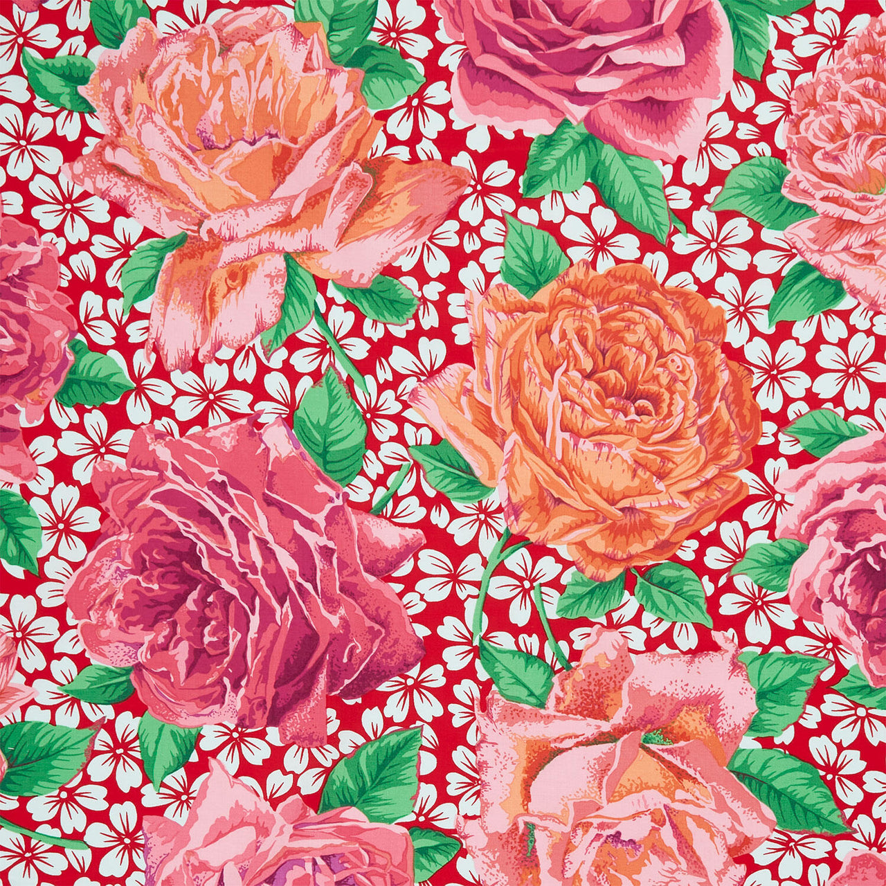 Kaffe Fassett Collective - February 2026 Rose Bloom Opera Yardage