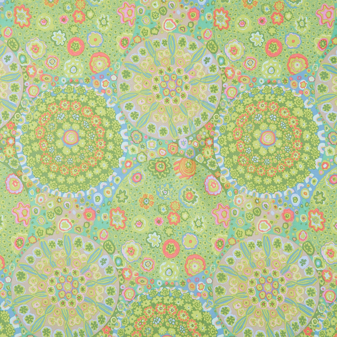 Kaffe Classics - Millefiore Green Yardage