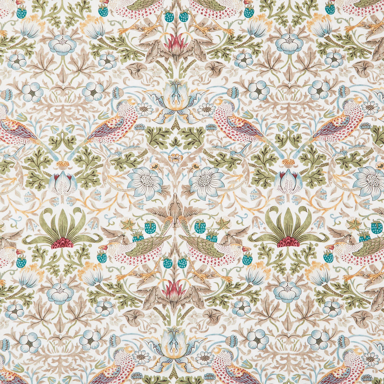 Lodden - Strawberry Thief Oldgold Yardage